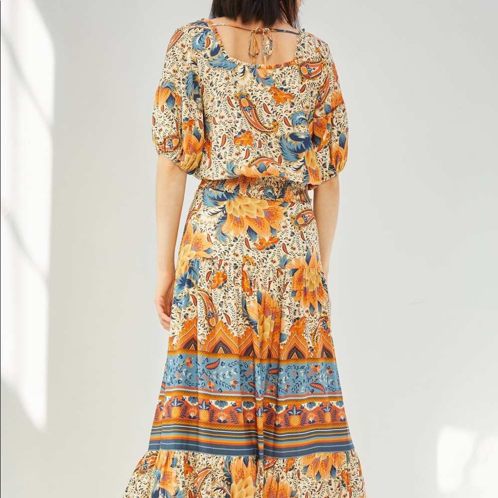 Anthro Farm Rio Bambina Skirt Set Size M - Picture 2 of 9